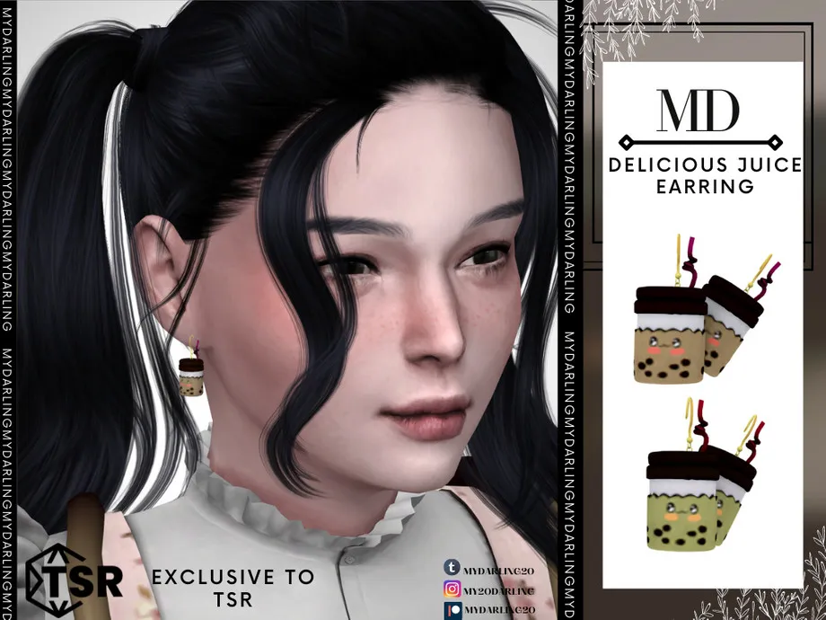 Delicious juice earring CHILD