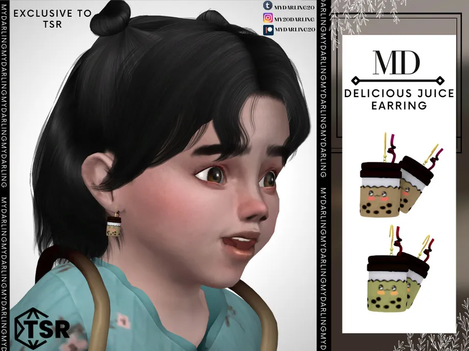 Delicious juice earring TODDLER