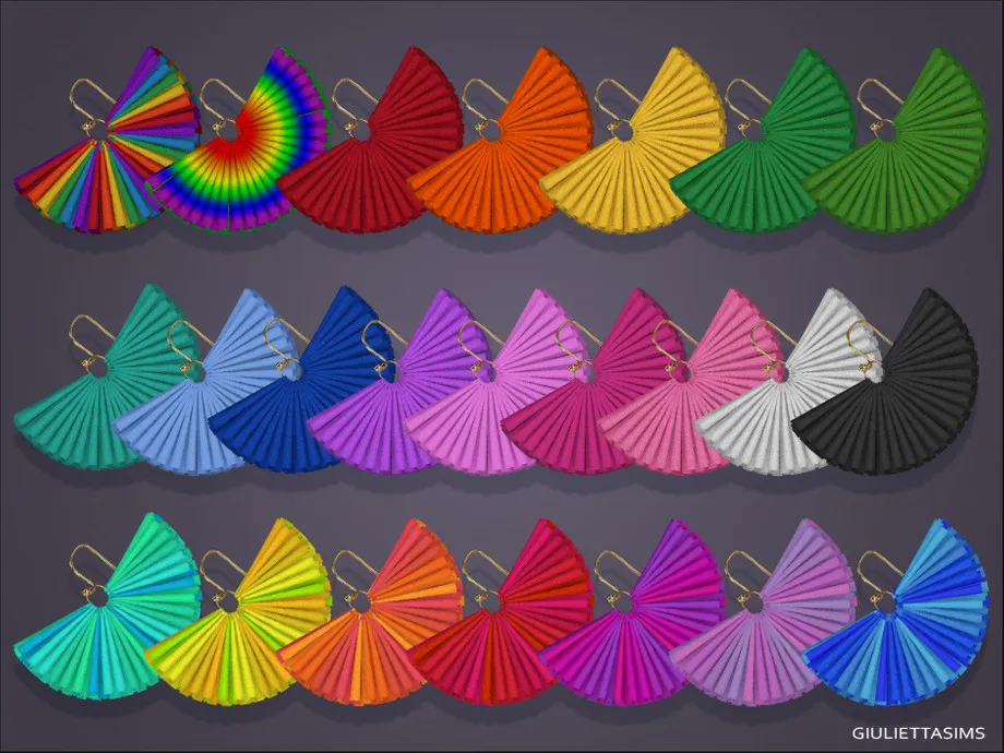 Pride Tassel Circle Earrings