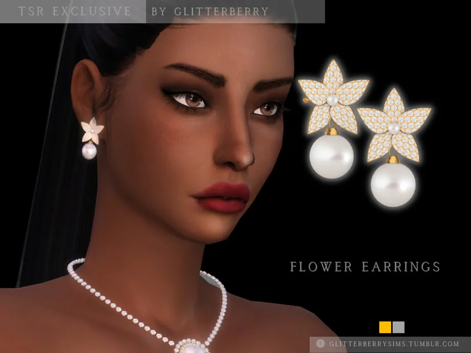 Flower Earrings