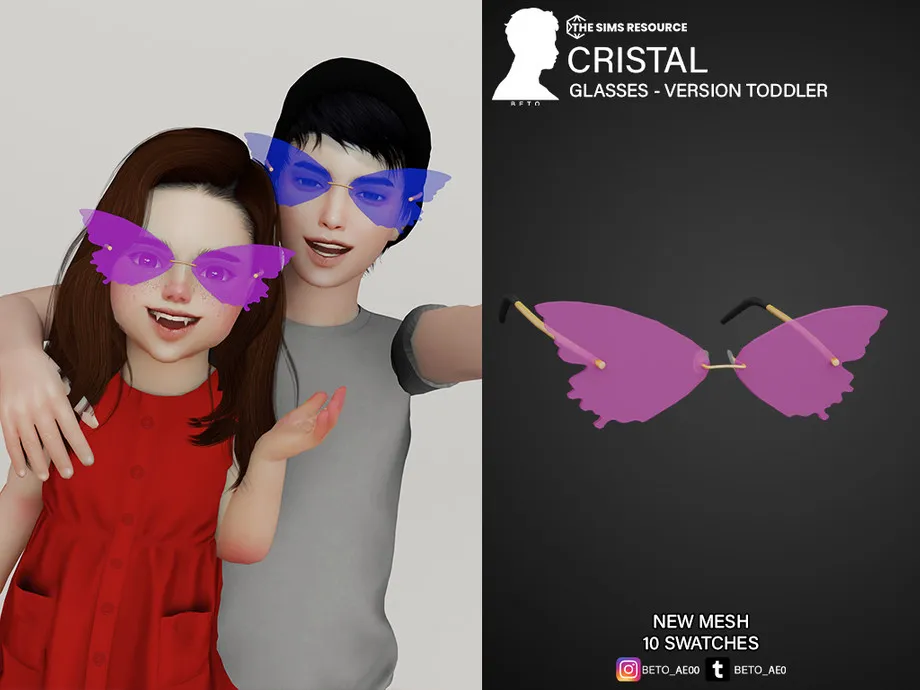 Cristal (Glasses - Toddler  Version)