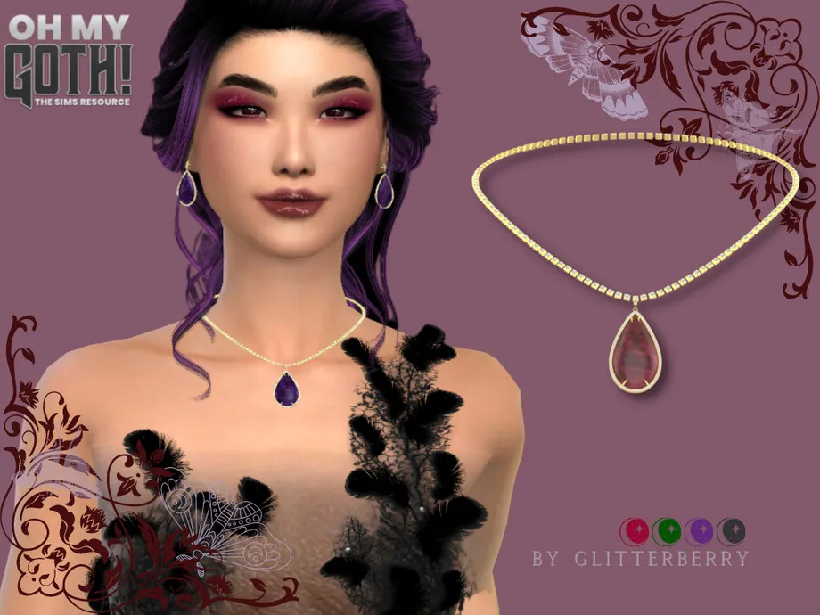 Oh My Goth- Dusk Necklace