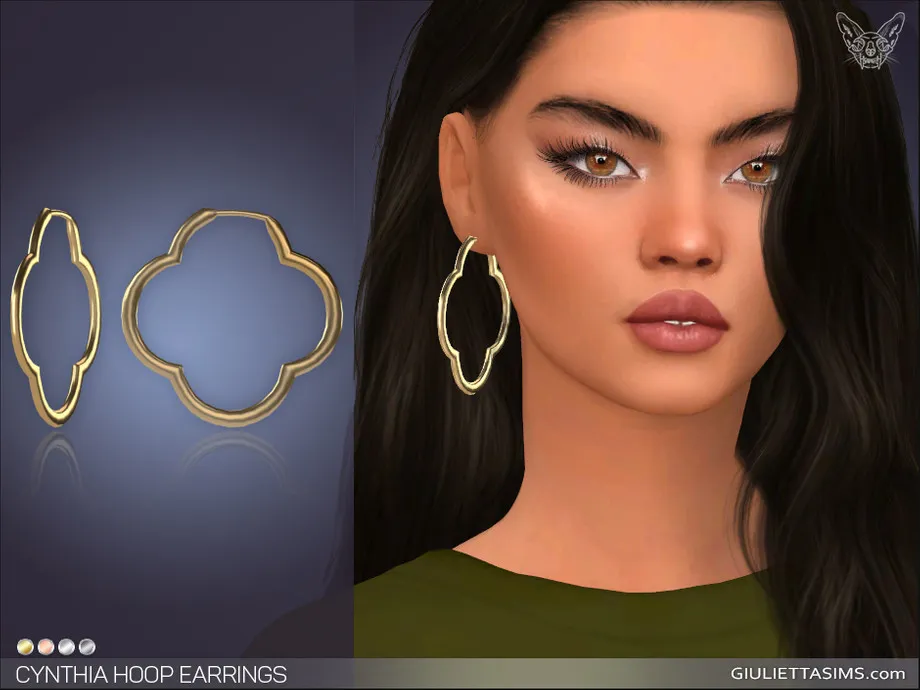 Cynthia Hoop Earrings