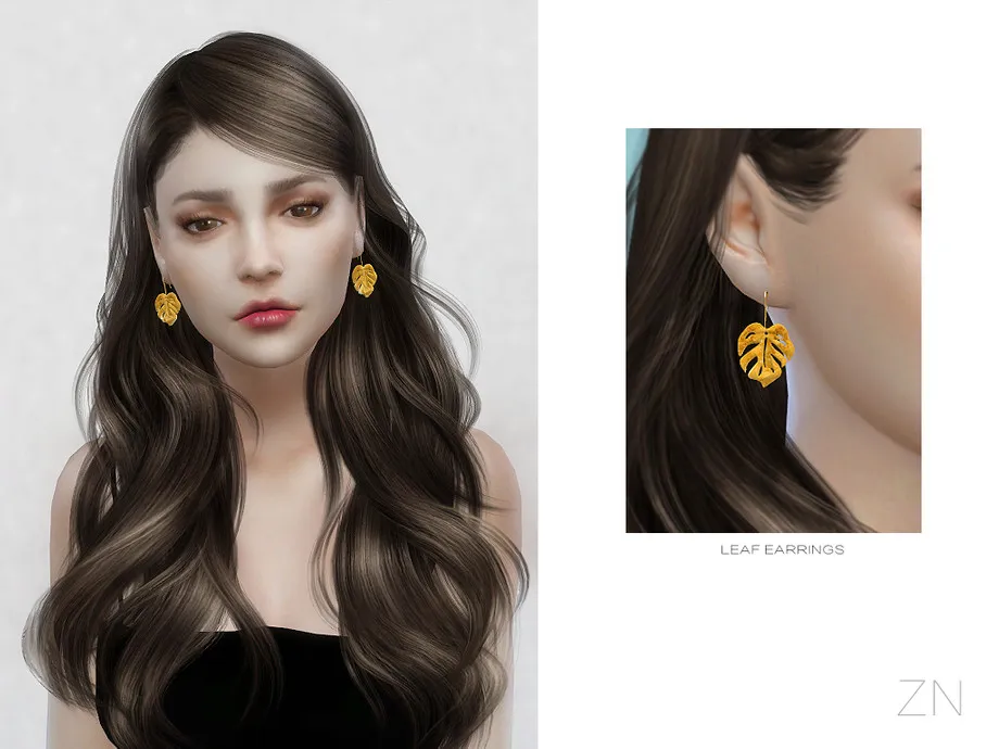 LEAF EARRINGS