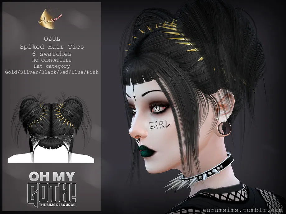 Oh My Goth - Ozul Hair Ties (Hat category)