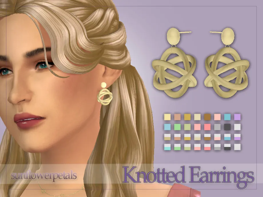 Knotted Earrings
