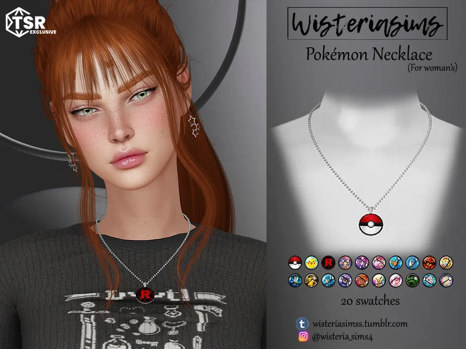 Pokemon Necklace(woman)