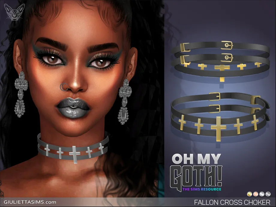 Oh My Goth - Fallon Cross Choker