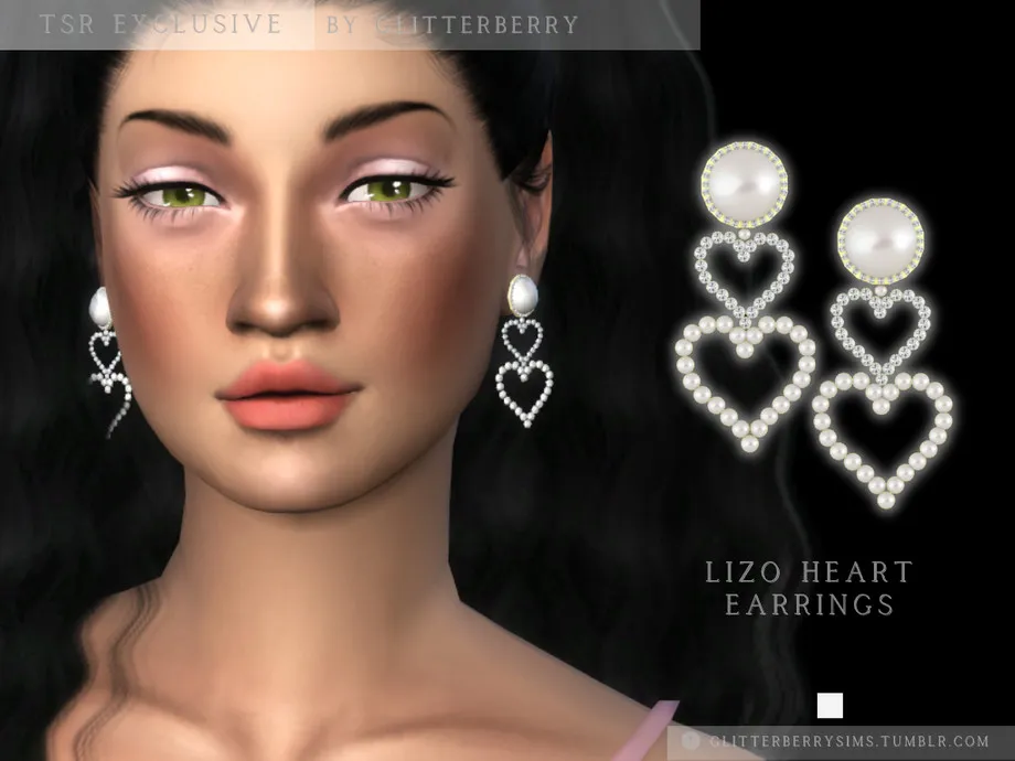 Lizo Heart Earrings
