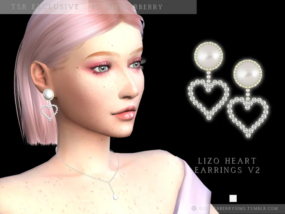 Lizo Heart Earring V2