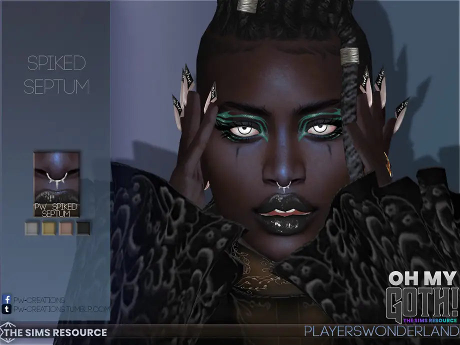 Oh My Goth - Spiked Septum