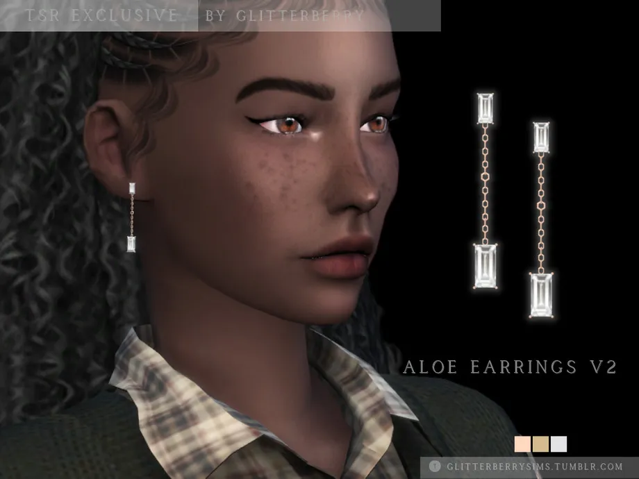 Aloe Earring v2