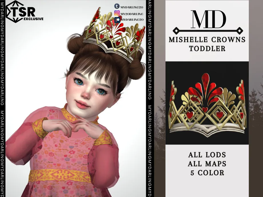 Mishelle crowns toddler