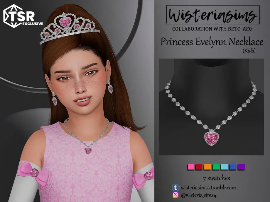Princess Evelynn Necklace (kids)