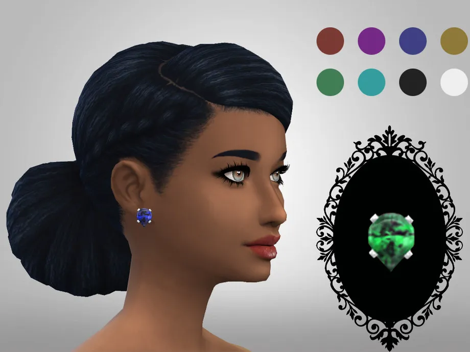 Pear Shaped Earrings 08.27