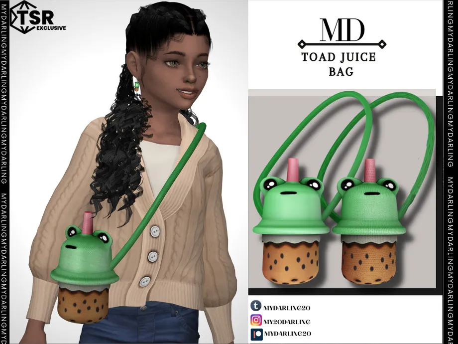 CHILD TOAD JUICE BAG