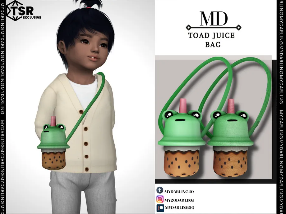 TODDLER TOAD JUICE BAG