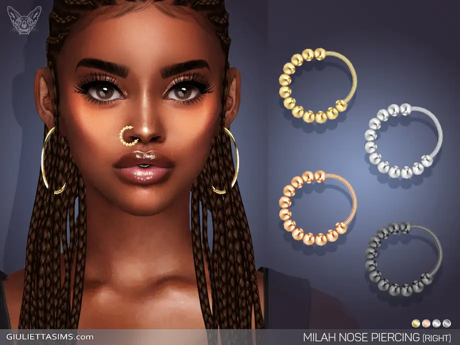 Milah Nose Ring (Right Nostril)