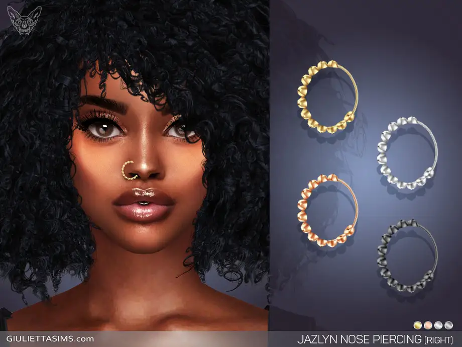 Jazlyn Nose Ring (Right Nostril)