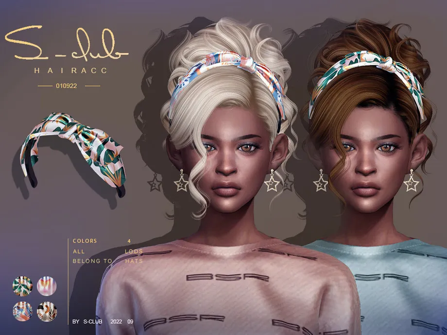 HAIR BAND for female sims