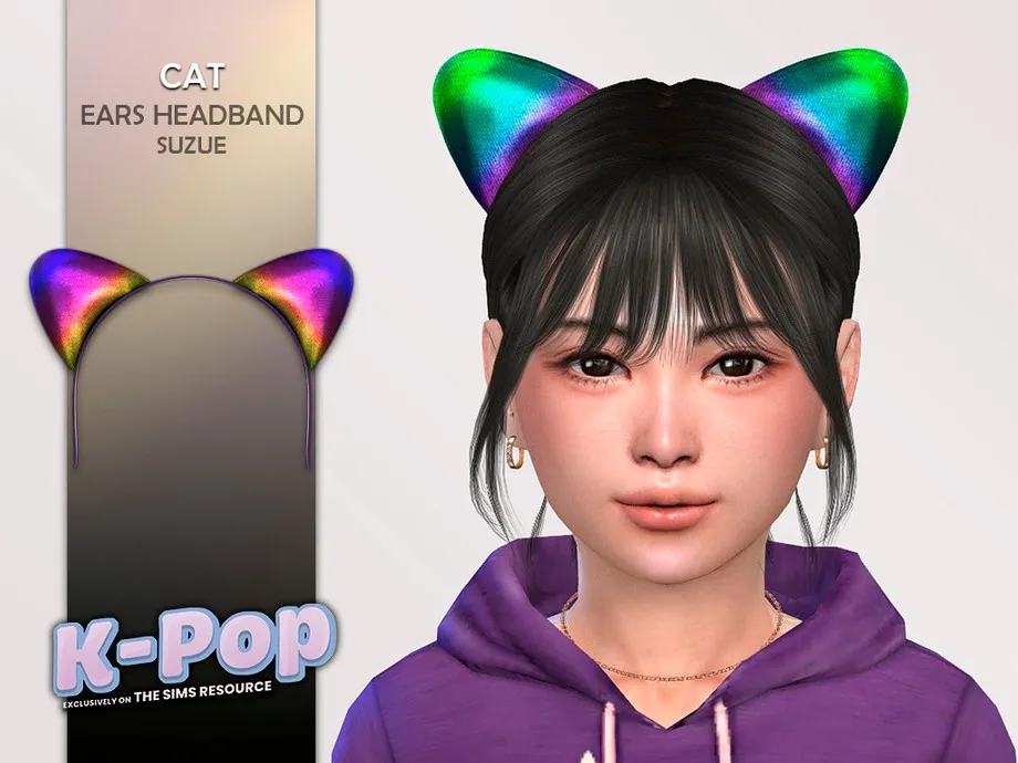 KPop Cat Headband Child