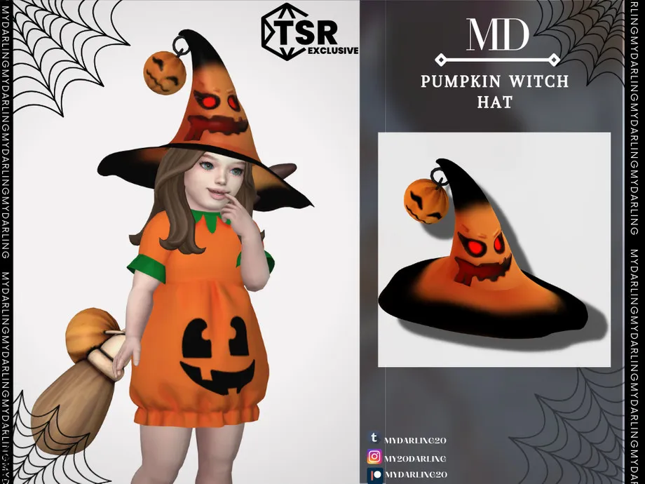 pumpkin witch hat toddler - Halloween 2022