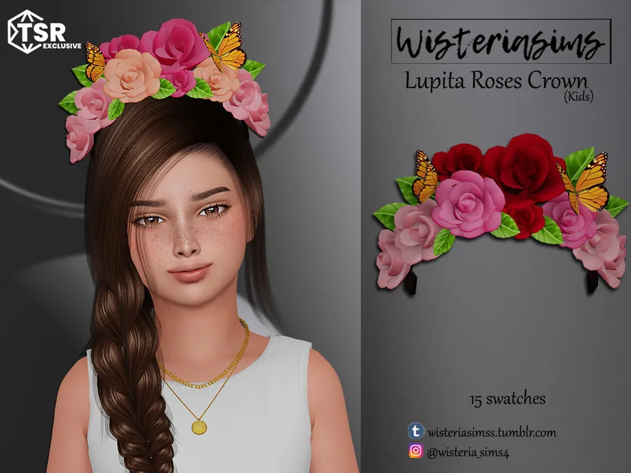 Lupita Roses Crown (kids)