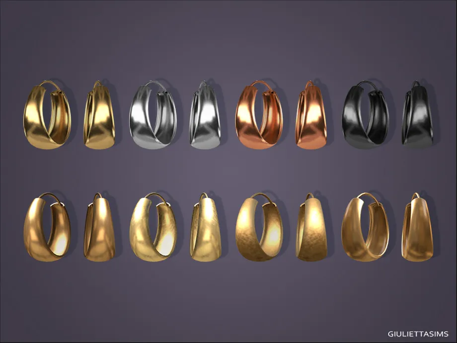 Barbara Hoop Earrings