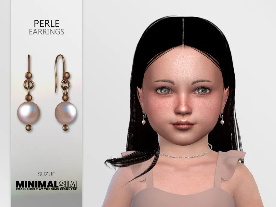 MinimalSim Perle Earrings Toddler