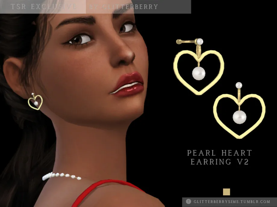 Pearl Heart Earrings v2