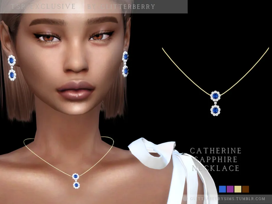 Catherine Sapphire Necklace