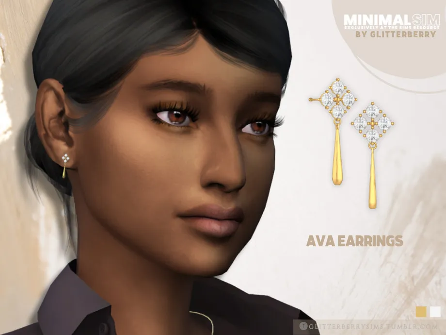 MinimalSim- Ava Earrings