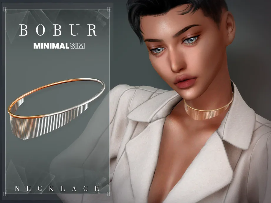 MinimalSim V-shaped Necklace