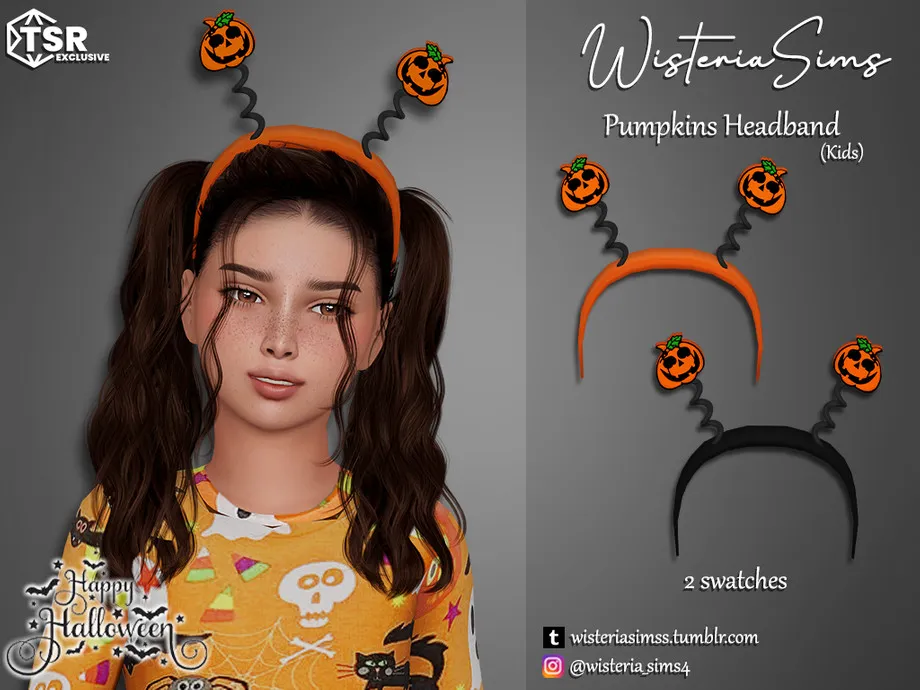 Pumpkins Headband Kids