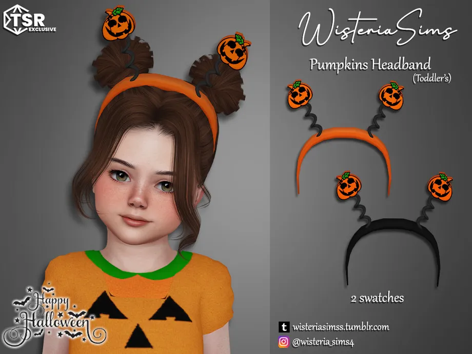 Pumpkins Headband (Toddlers)