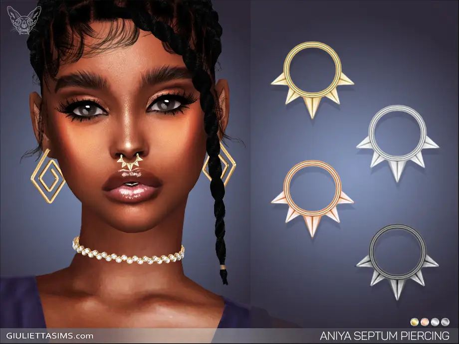 Aniya Septum Nose Piercing