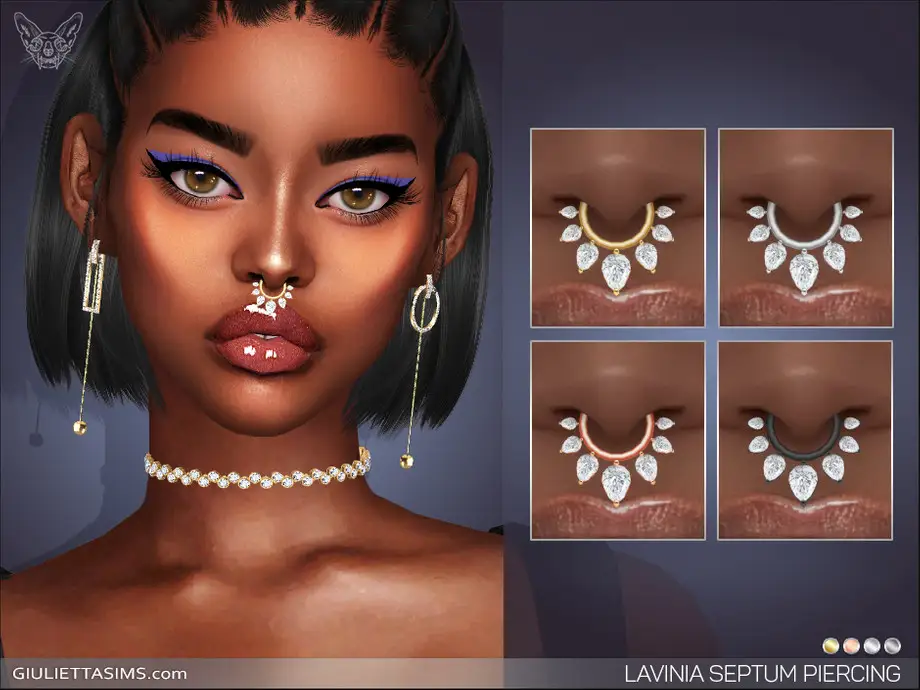 Lavinia Septum Nose Piercing