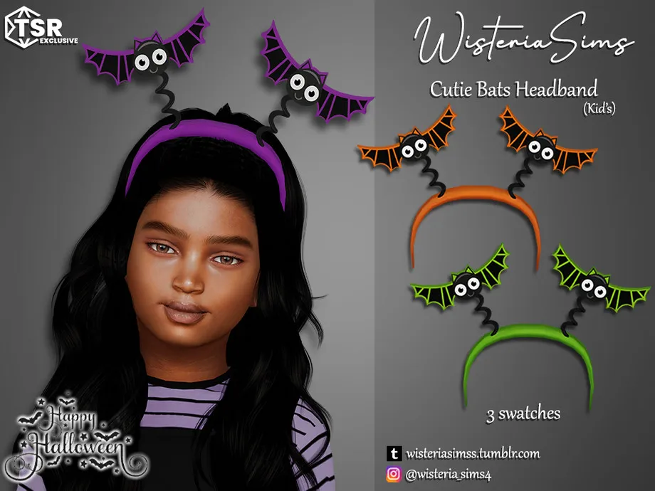 Cutie Bats Headband (kids)