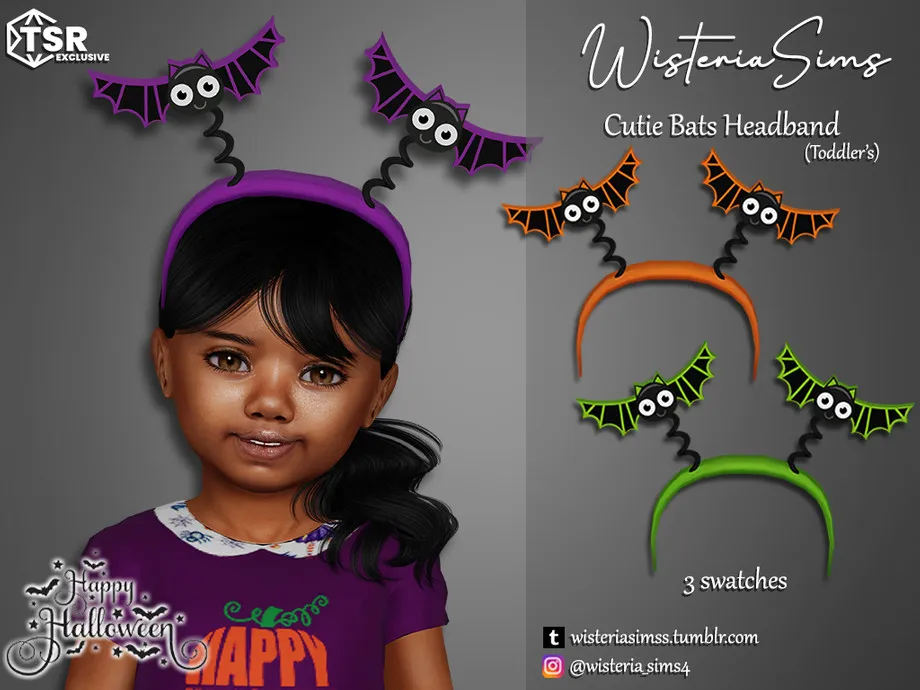 Cutie Bats Headband (toddler)