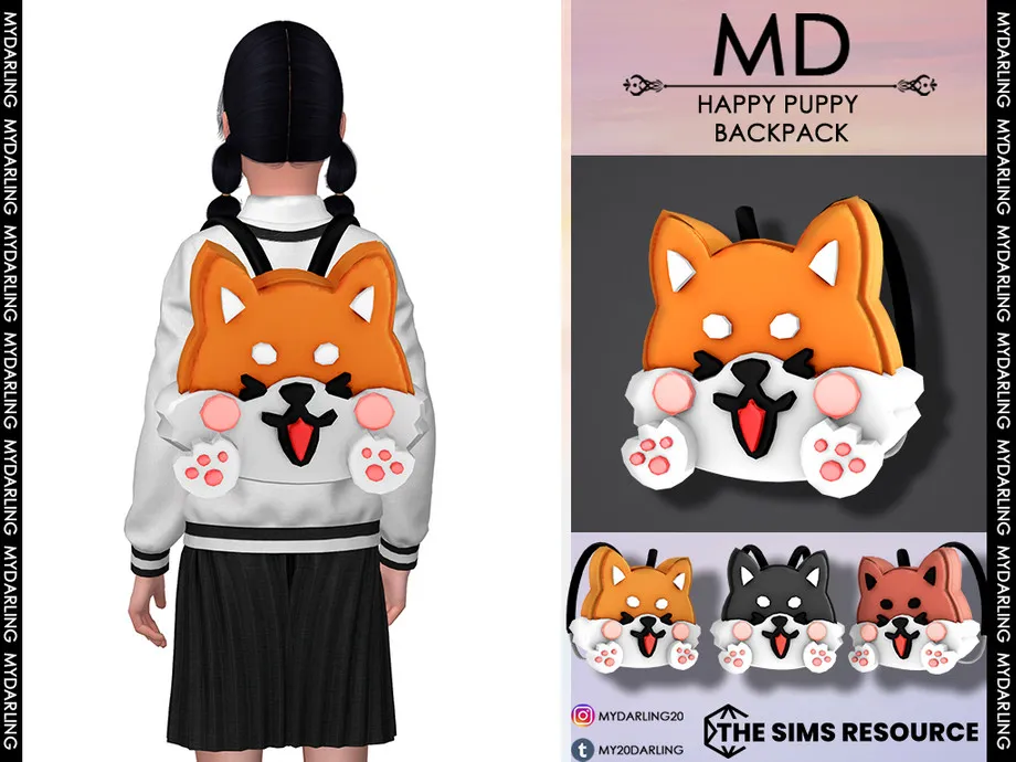 HAPPY PUPPY BACKPACK CHILD