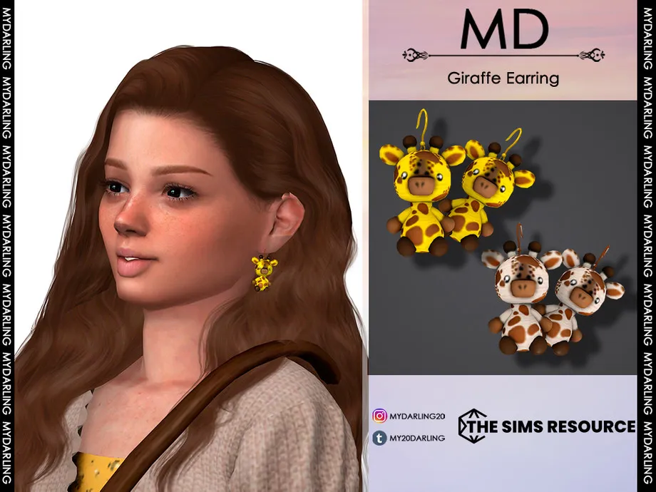 Giraffe Earring CHILD