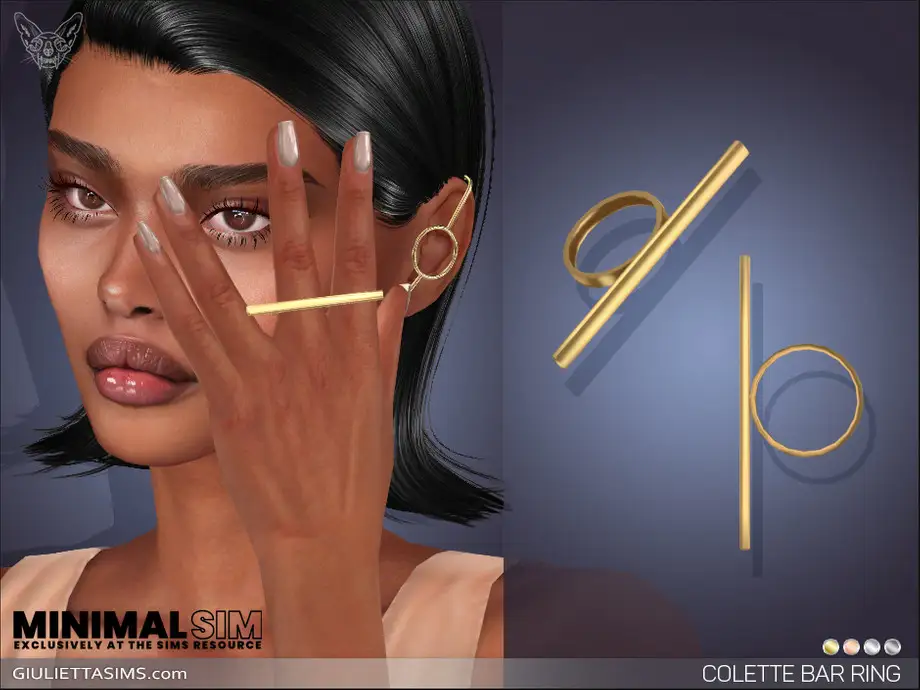 MinimalSim - Colette Bar Ring