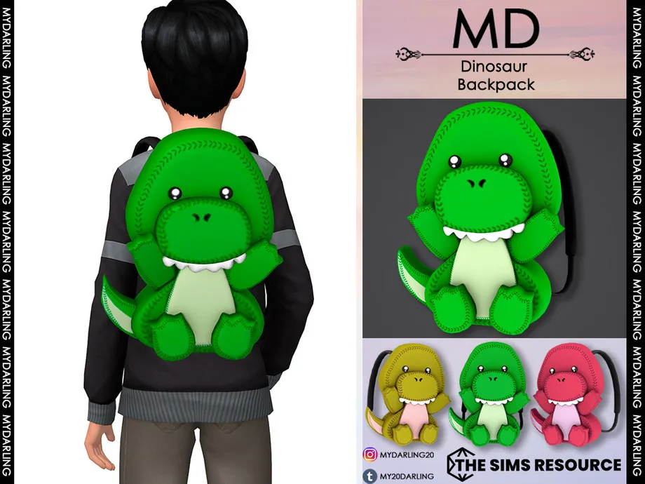 dinosaur backpack Child