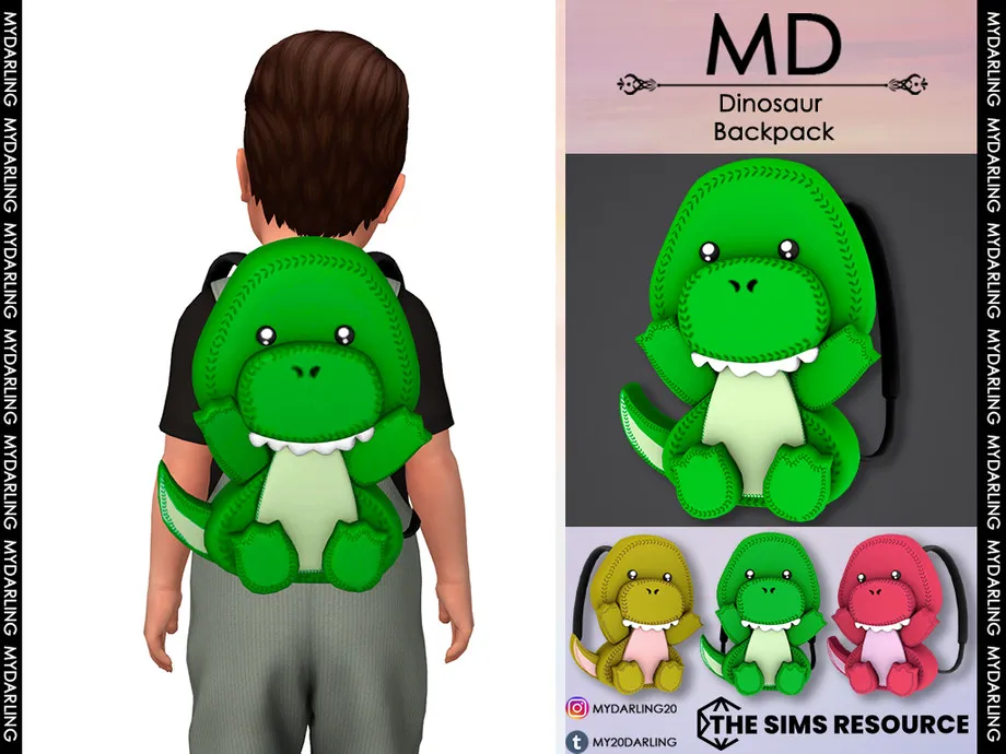 dinosaur backpack Toddler