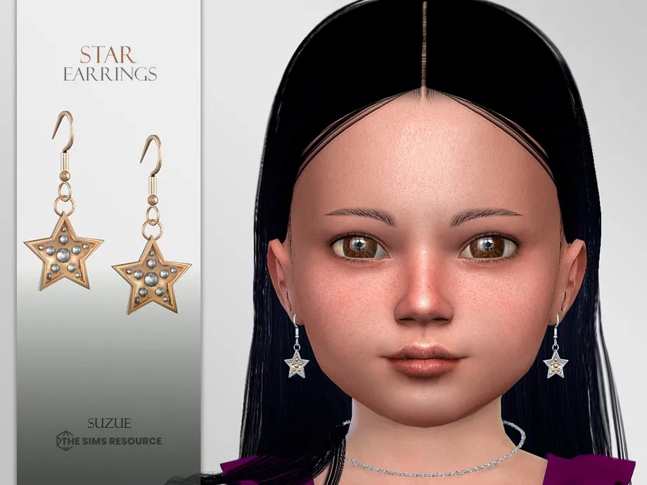 Star Earrings Toddler
