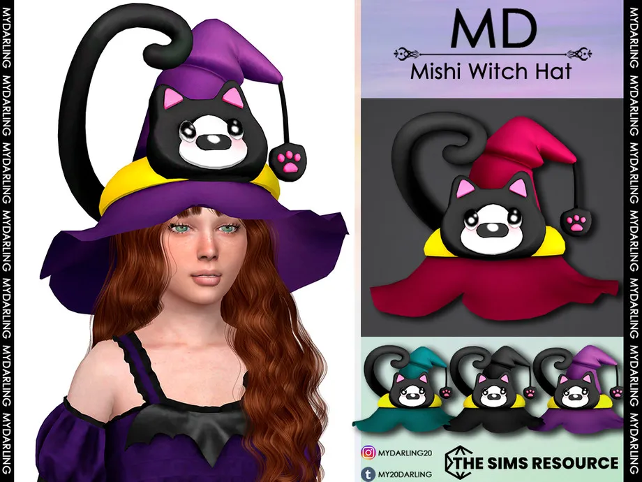 mishi witch hat CHILD