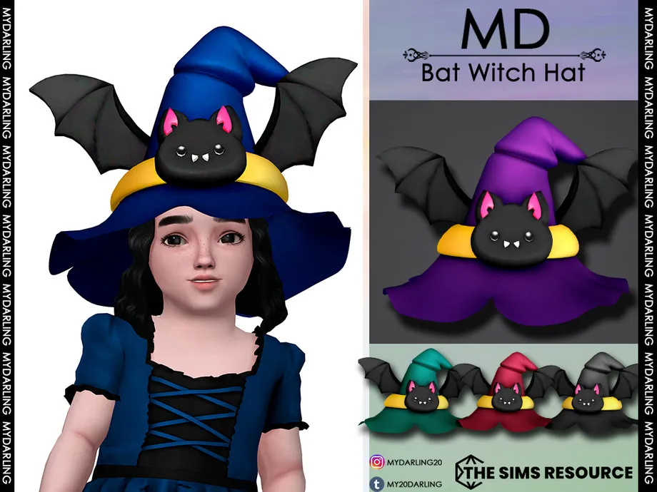 Bat Witch Hat Toddler