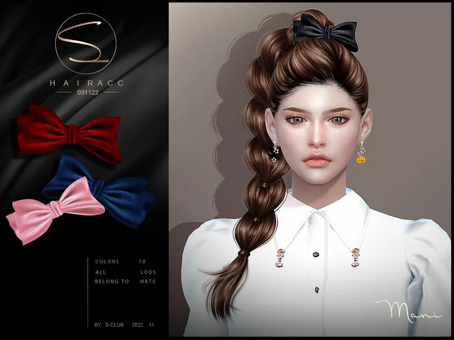 Bowknot for female sims