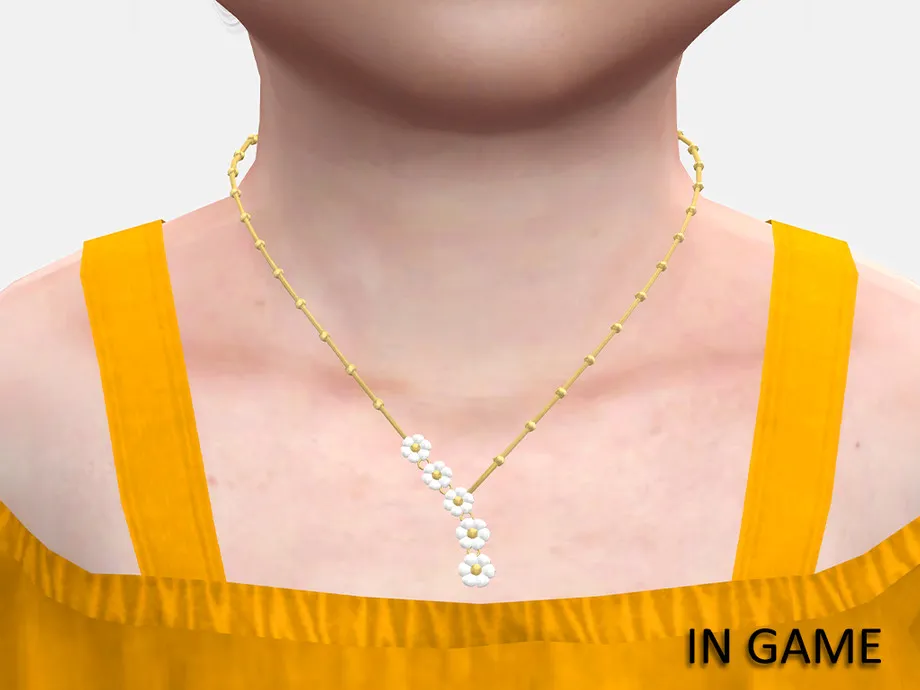 Daisy Necklace (toddler)