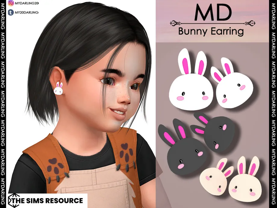 bunny earring Toddler